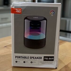 New! T&G TG369 Portable Mini LED Wireless Bluetooth Speaker in Black
